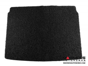 FIAT 500X Floor Mats - All Weather -  Rubber Woven Carpet - Front + Rear Set - Black 